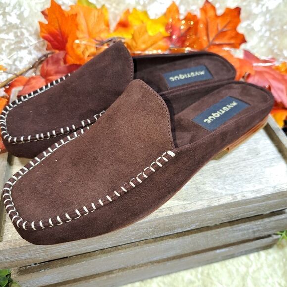 Mystique Leather Slide Mules various sizes - Picture 12 of 15